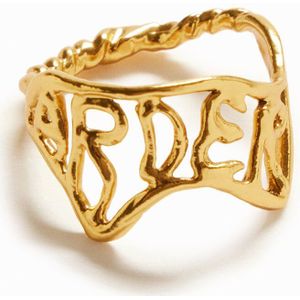 Ring Message Goldbad Zalio