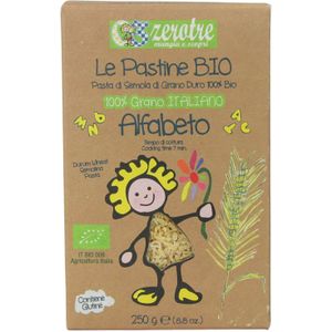 Kinderpasta, Alfabeto