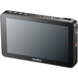 Godox GM6S 5,5-inch 4K HDMI DSLR-camera Veldmonitor Ultraheldere IPS FHD 1920x1080 videomonitor met 3D LUT en touchscreen
