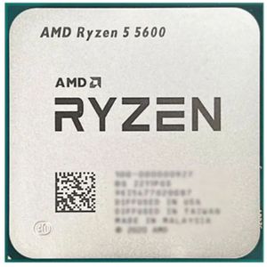 AMD R5 5600 Desktop CPU's 6-core 12 draads Tot 4,4 GHz AM4 DDR4 32 MB L3 Cache Zen 3 5000-serie