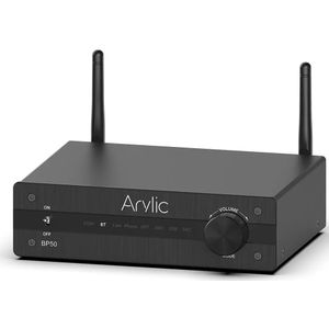 Arylic Bp50 Bluetooth Stereo Aptx Hd Audio Voorversterker Ontvanger 2.1 Kanaal Mini Class D Geïntegreerde Amp Voor Home Speakers