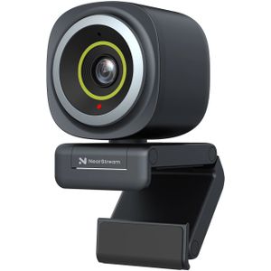 Nearstream 4K webcam HDR 1080P bij 60FPS ruisonderdrukkende microfoon 45 ° -95 ° Verstelbare FOV Autofocus AI-framing voor pc