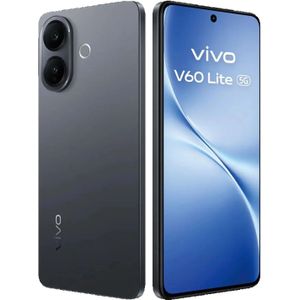Vivo V60 LITE 5G BUND. BK () (256 GB, Zwart, 6.69"), Smartphone, Zwart