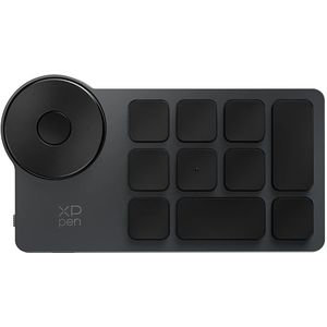 XPPen ACK05 Draadloze sneltoetsen op afstand 10 aangepaste sneltoetsen Draagbaar Bluetooth-toetsenbord voor Windows Mac tekentablet