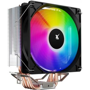 Ruix X4000SE Compatibele CPU-koeler met alle platforms Koelventilator 120 mm 4 puur koperen warmtepijpen Radiator Intel LGA 1700 AMD AM4 AM5