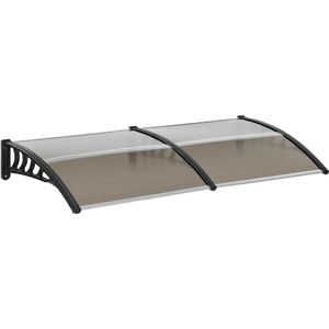 Outsunny Bescherming Stof 200X96 Cm Voor Deuren En Ramen Bruin