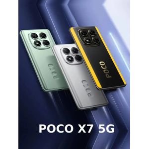 Poco X7 5G 8Gb/256Gb 12Gb/512Gb Nfc Globale Versie Mobiele Telefoon Met Eu-Oplader