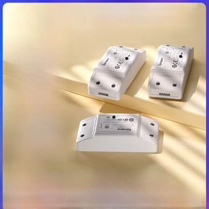 1-10PCS SONOFF BASICR4 WiFi Smart Switch ESP32 Magic Switch-modus Betrouwbare veilige eWeLink-afstandsbediening met S-MATE2 Alexa Google