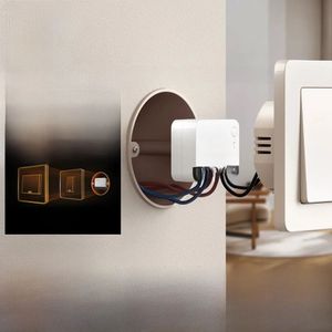 Sonoff ZBMINIR2 - Slimme Zigbee 3.0 Schakelaar, Compatibel met Home Assistant, Zigbee Router, Compact Design