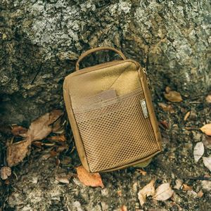 RHINO RESCUE EHBO-kit IFAK POUCH Molle medisch etui voor kampeerauto reizen wandelen 004M (kaki)