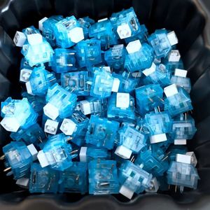 Kailh Arctic Fox Switch Tactile Clicky 5-pins RGB voor MX mechanisch gamingtoetsenbord Hot Swap voorgesmeerde pc-gamingschakelaars op maat