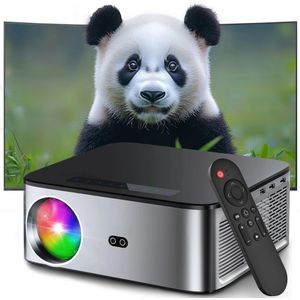 HORLAT 35000 Lumen LCD-projector Beamer 8K Ondersteuning 1080P Native Android Dual Band Wifi 6 Autofocus Keystone Office Home Theater