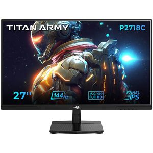 Titan Leger P2718c Plat, Ips, Fhd 144Hz Verversingssnelheid, 16:9 Beeldverhouding, Gaming Monitors, 27 Inch, 350cd/M² (Typ), Srgb, 250cd/M²