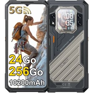 CUBOT KINGKONG X Pro, 5G, 24GB(12+12) 256GB, Robuuste smartphone Afmeting 8200, 4nm, 3,1GHz, 144Hz, 6,72" scherm, 10200mAh