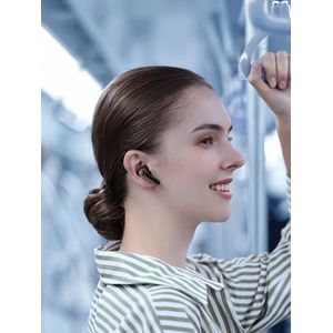 Tronsmart Sounfii NC 2 oortelefoon Hybride ANC-oordopjes Draadloze hoofdtelefoon met Hi-Res Audio, Bluetooth 6.0, 40 uur speeltijd, voor wandelen, voor Helloween-cadeaus, 2025 nieuwe keuze