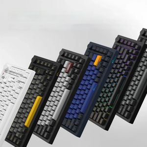 Akko 5075b Plus V2 Dracula Kasteel Mechanische Gaming Toetsenbord 75% Hot Swappable Multi-Modi Rgb 2.4Ghz Draadloos/Usb Type-C/Bt 5.0