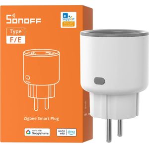SONOFF S60ZB iPlug Zigbee Smart Plug Energiemonitoring Draadloos stopcontact Timer Smart Switch Spraakbesturing Google Home Amazon Alexa