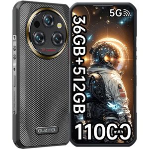 Robuuste smartphone Oukitel 5G WP35 Pro 36(12+24)GB + 512GB 6.6'' 11000mAh 33W 60Hz 64MP NFC Dual SIM mobiele telefoon