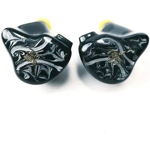 TANGZU BAJIE 1DD+4BA+1EST+1BC hybride driver in-ear hoofdtelefoon HiFi muziekheadset 0,78 mm afneembare kabel 4,4 mm plug gedradde oordopjes