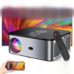 HORLAT T03 35000 lumen Android Beamer 4K-projector buitenshuis Full HD 1080P 8K 3D Video Audio Home Theater Autofocus Keystone