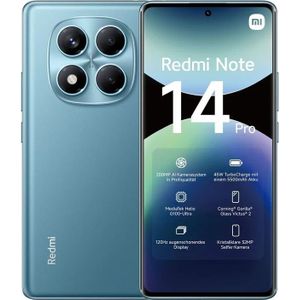 Global Versie Xiaomi Redmi Note 14 Pro 4G Smartphone MediaTek Helio G100-Ultra 6.67 ''Display 200MP Camera 5500mAh Batterij