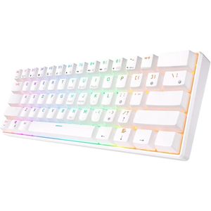 RK Royal Kludge RK61 2.4G Draadloos Bluetooth Mechanisch Toetsenbord Tri-mode 61 Toetsen RGB Backlit Mini Hot-swappable Gamer Toetsenbord