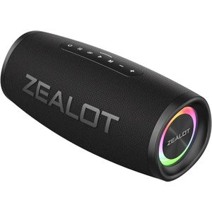 ZEALOT-S56 Bluetooth-luidspreker 40W uitgangsvermogen Bluetooth-luidspreker met uitstekende basprestaties IPX6 waterdicht kamperen buiten