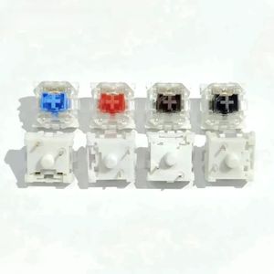 OUTEMU GTMX Low Profile Switch Zwart Rood Blauw Bruin 3Pin Super Dun Voor Mechanisch Toetsenbord Hot swap Kit Schakelaars Tactile Lineair