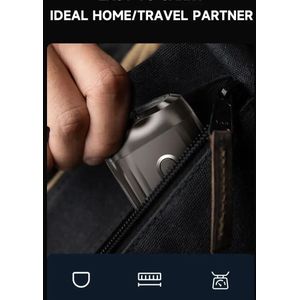 ENCHEN Mini6 2-richtingen flexische scheerhoofden Elektrisch scheerapparaat 100% waterdicht Tot 60 minuten draadloos scheren met magnetische snijkop