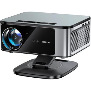 2025 HORLAT 45000 lumen 4K UHD-projector Laser TOF Focus Android 12 WiFi 6 1080P Full HD Daglicht Home Theater Filmprojector