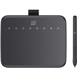 XPPen Deco 640 - Grafische Tablet - 16K Drukniveaus - 16x9 cm Tekengebied - 8 Toetsen - 60° Kantelbaar