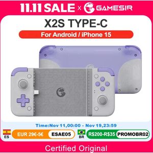 Gamesir X2s - Smartphone-controller - Bluetooth - Voor iOS en Android