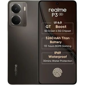 realme P3 - Smartphone - 6.67 inch - 5G - 50MP AI Camera - 5260 mAh Batterij