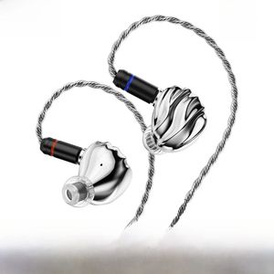 TRN SHELL Planaire hybride hoofdtelefoon met vier eenheden Drievoudige dynamische + Planaire hoofdtelefoon voor akoestische architectuur