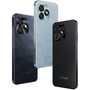 HOTWAV Note 15 Smartphone 6.6 '' HD+ Display Android 14 5160 mAh Mobiele telefoon 8 (4 + 4) GB + 64 GB Octa-Core 13 MP Ultradunne mobiele telefoon