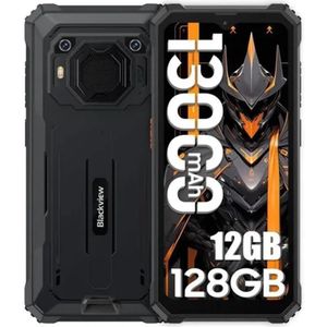 Blackview BV6200 Pro [Geen EU-oplader] Robuuste smartphone 12GB(6+6) 128GB 13000mAh 6,56" Android 13, 13MP, Dual SIM 4G GPS