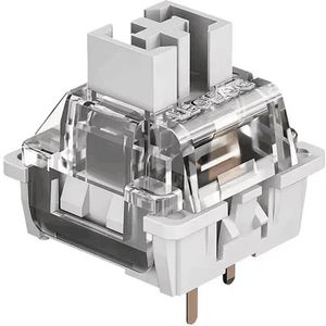 LEOBOG GreyWood V3-schakelaar Lineaire grijze schakelaars Aangepast mechanisch toetsenbord 3-pins DIY-gamingtoetsenbord MX RGB Hot Swap MX-schakelaar