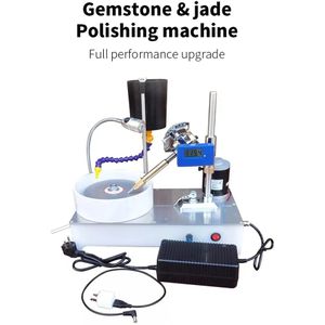 Mini Edelsteen Slijpen Facetten Machine Facet Sieraden Polijstmachine Polijstmachine Platte Grinder Lapidaire Machine 120W 2800RPM