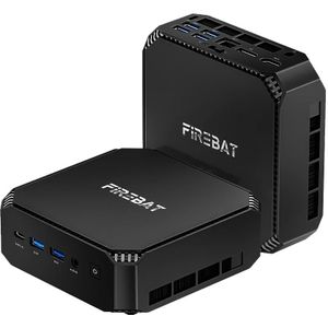 Firebat A6 Nieuwste Mini Pc Amd Ryzen 7 6800H 16Gb Ddr5 Ram 512Gb Ssd Wifi6 Bt5.2 Draagbare Desktop MINI-PC Computer