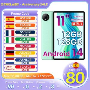 Teclast - M50 - Tablet - Blauw - 10.1 Inch - 128 GB - WIFI