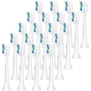Vervangende opzetborstels compatibel met Philips Sonicare elektrische tandenborstel Opzetborstel 1100 2100 4100 5100 5300 6100 7500