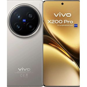 Vivo X200 Pro 5G Smartphone Amoled 8T Ltpo 6.78 "120Hz Display 200mp Telecamera Met Zeiss Optica Bluevolt 6000Mah 90W Ip68