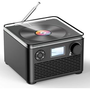 Draagbare CD-speler - Met Luidsprekers en Bluetooth - Oplaadbaar - USB MP3 en FM-radio