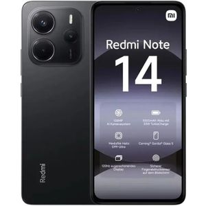 Gebruikte telefoon Xiaomi Redmi Note 14 4g Nfc Helio G99-Ultra 6,67 '' 120 Hz Amoled-scherm 108 Mp Ai Camera-oplader niet inbegrepen
