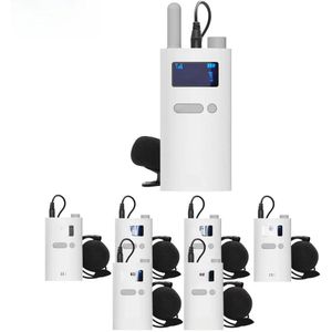 Tebe Draadloos Gids Systeem met Microfoon Draagbare Audio Zender Ontvanger voor Kerk Excursie Museum Conferentie