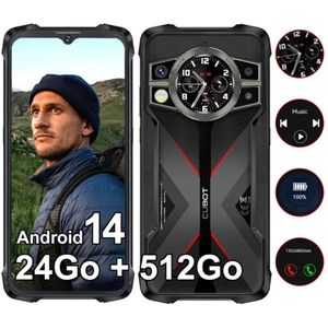 Cubot Kingkong 9 robuuste smartphone-24Go + 512go-10600mAh (33W)-100MP-Dual scherm "+ 1.32" - NFC GPS Dual SIM 4G