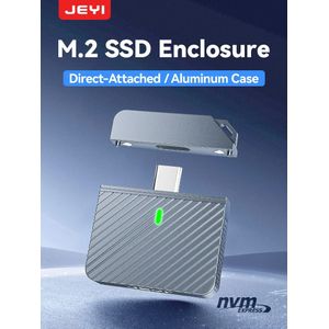 JEYI - 2230 M.2 NVMe SSD-behuizing - Aluminium - USB 3.2 (10 Gbps)