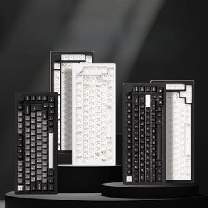 Akko MonsGeek M1 V5 Mechanisch toetsenbord met drie modi/Barebone Kit VIA 75% 3/5-pins Aangepaste Hot Swap RGB Snelle demontagepakking