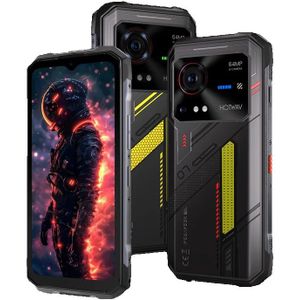 HOTWAV Hyper 7 5G Robuuste telefoon 10800 mAh 6,6 '' FHD + 2K-scherm Mobiele telefoon 280LM 64MP Smartphone 8GB 256GB Android 14 mobiele telefoon
