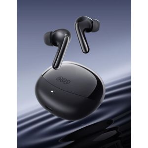 QCY MeloBuds N60 Draadloze Bluetooth 6.0-oortelefoon Hybride ANC-hoofdtelefoon LDAC Hi-Res audio met coaxiale oordopjes met dubbele driver 45 uur